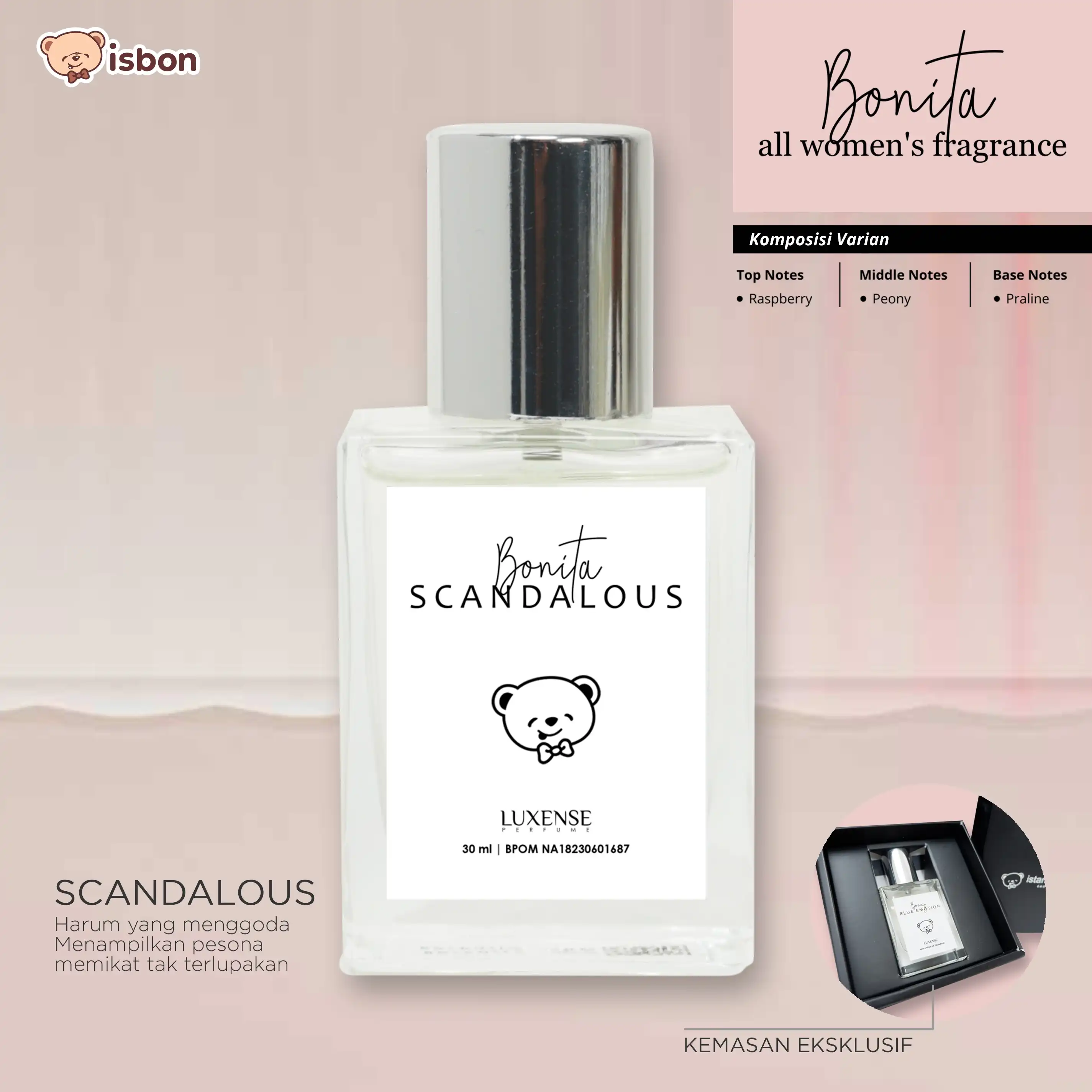 ISTANA BONEKA Parfum SCANDALOUS Minyak Wangi parfume