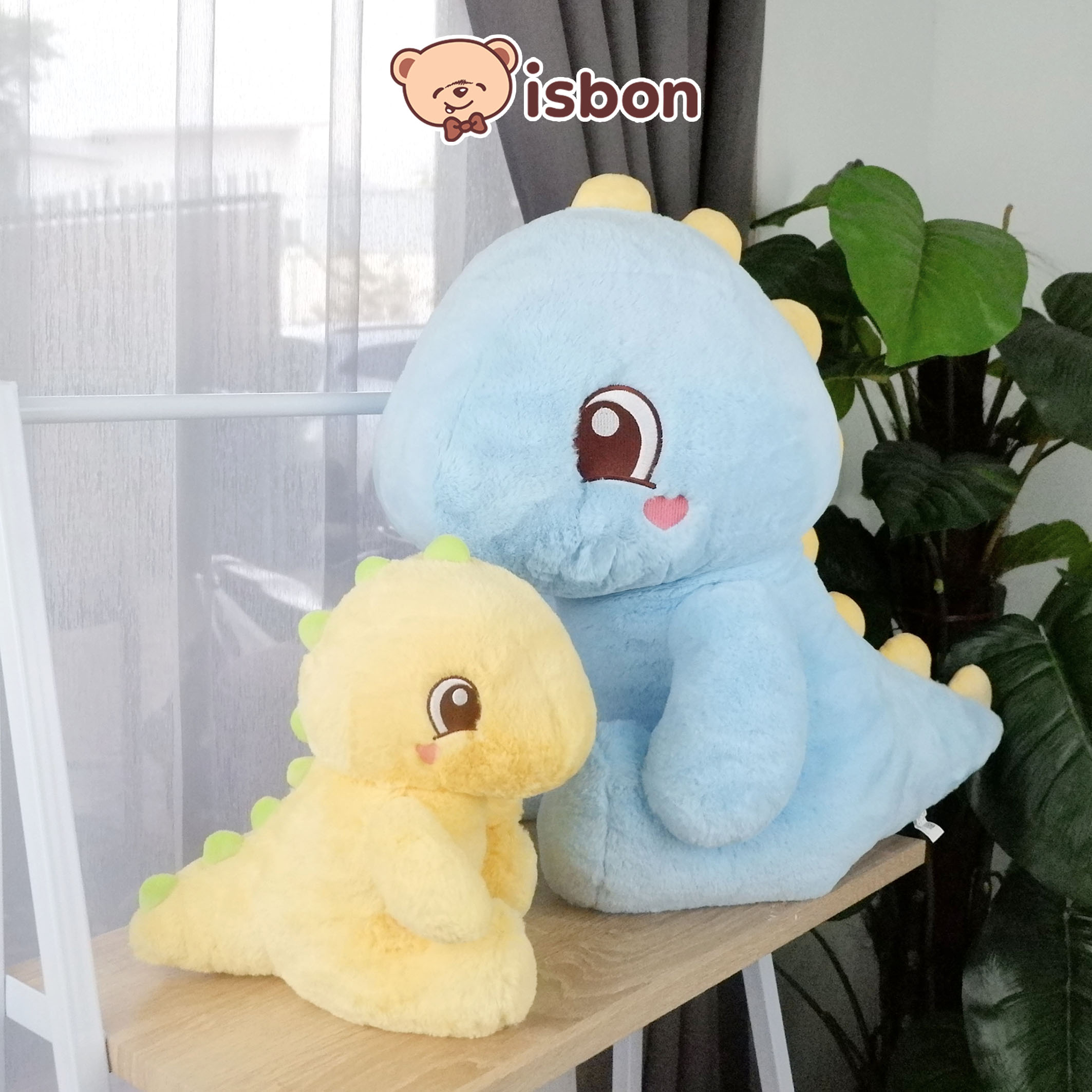 ISTANA BONEKA Dino Gozilla Bulu Halus Tyrex Imut Donny Dinosaurus Lucu Mainan Anak Hadiah Ultah