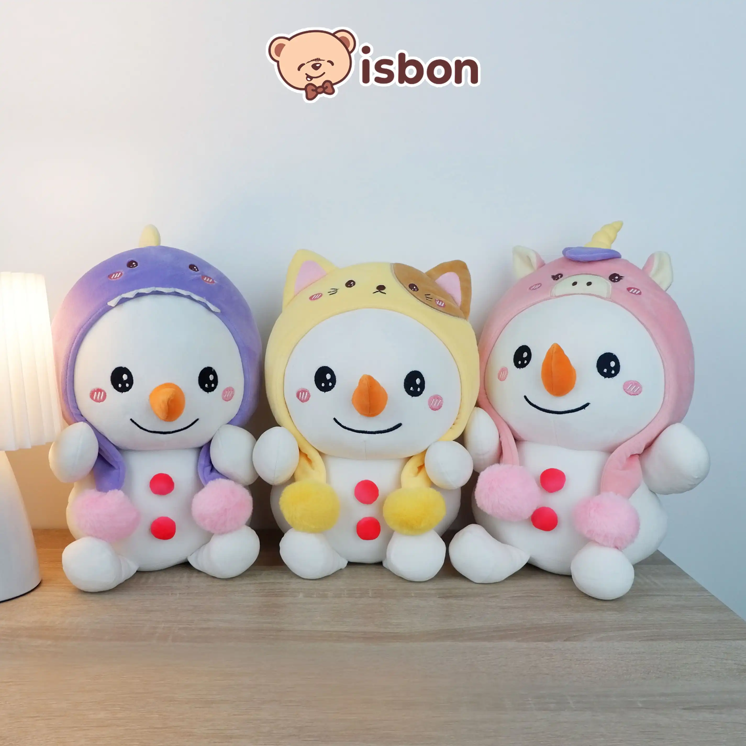 ISTANA BONEKA Snowman With Hoodie Snowy Oliver Natal Kado Christmas