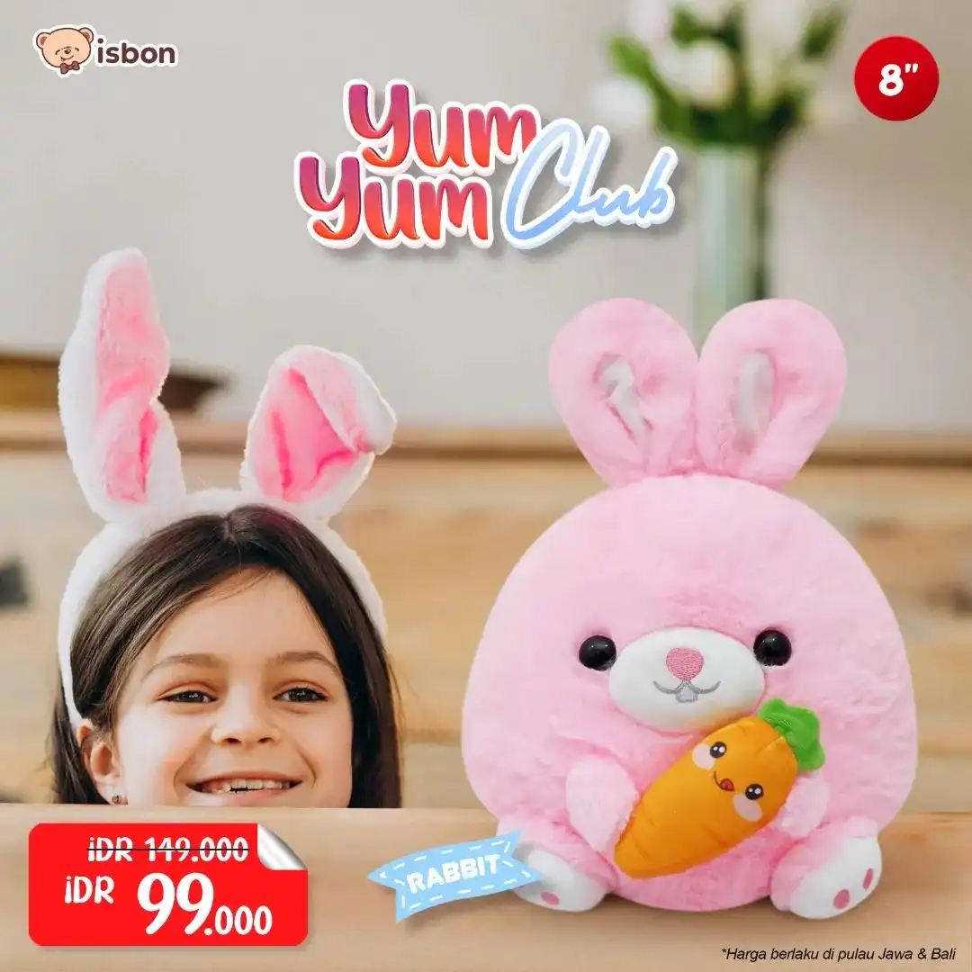 ISTANA BONEKA Yum Yum Club Bulat