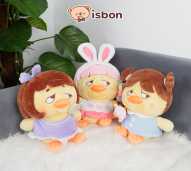 ISTANA BONEKA Sad Duck Cewek Manyun 11in Rambut Poni Bebek Sedih Mainan Anak Ekspersi Marah Sinis Melirik Lucu Imut Halus Non Alergi Hadiah Ulang Tahun Spesial