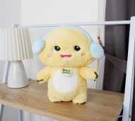 ISTANA BONEKA Dino Kuning With Earmuff Yellow Dino 12in Mini Lucu Mainan Anak Hadiah Spesial Premium