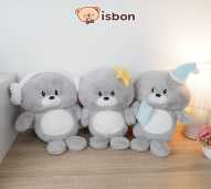 ISTANA BONEKA Anjing Laut Berdiri Grey Seal With Aksesoris Lucu dikepala Mainan Anak Hadiah Spesial