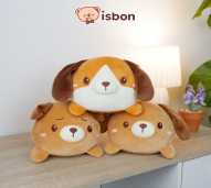 ISTANA BONEKA Anjing Bulat Puppy Bun Dog Mini Mainan Anak Hiasan Rumah Lembut Halus Premium