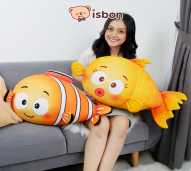 ISTANA BONEKA Ikan Couple Orange Cloney Goldie Badut Laut Sea Mini Untuk Mainan Hadiah Anak Bayi Premium