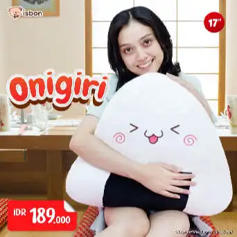 ISTANA BONEKA Bantal Onigiri Kimbab
